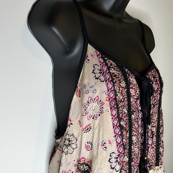 Super Cute Boho Shorts Summer Onesie Romper - Picture 4 of 10